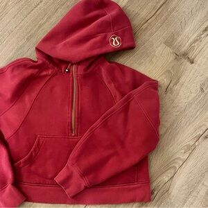 Scuba Oversized Half-Zip Hoodie